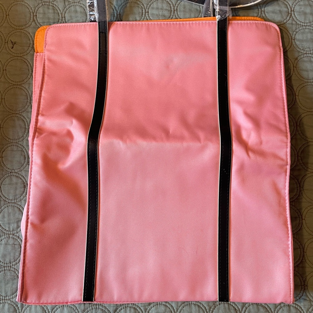 NWT Clinique Pink and Orange Tote Bag
